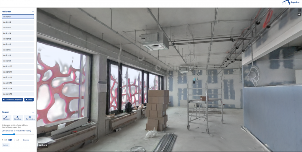 Baubegleitende Vermessung Beispiel