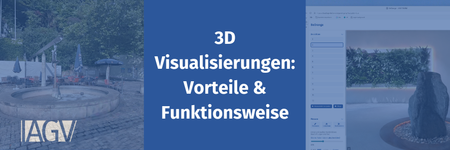 3D-Visualisierungen für Entwurfs-, Bestands- und Baubegleitende Vermessung