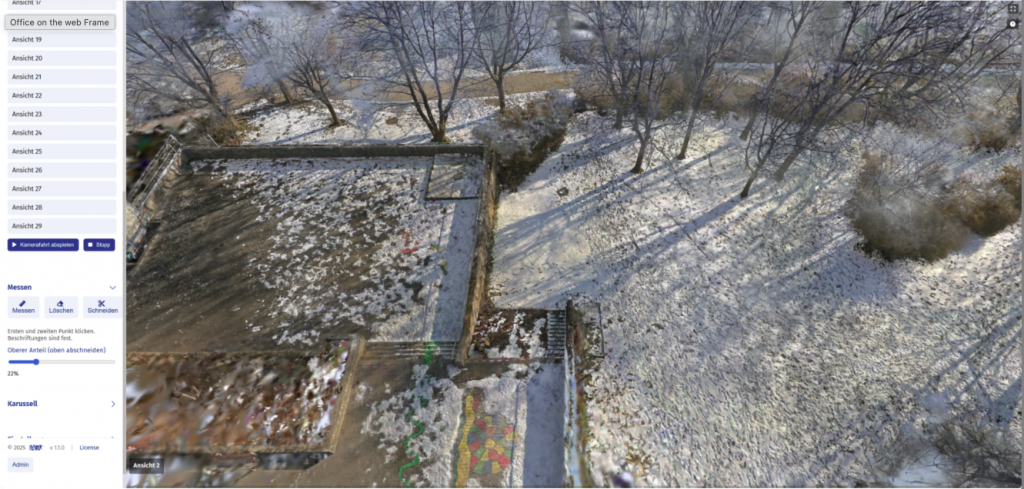 Bestandsvermessung Beispiel